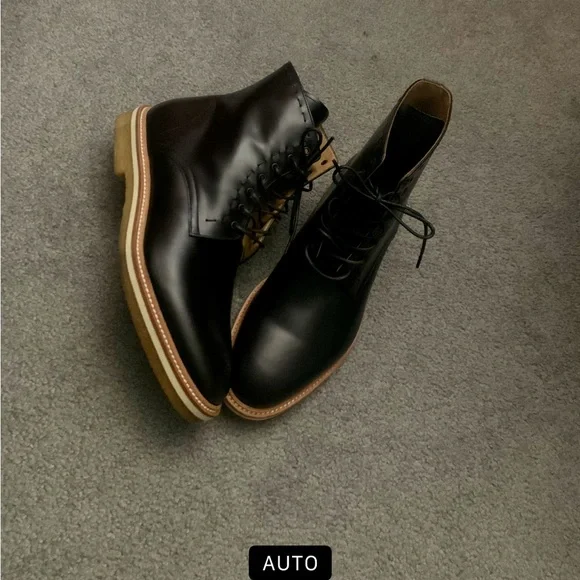 Armando Cabral Leather Boots brand new